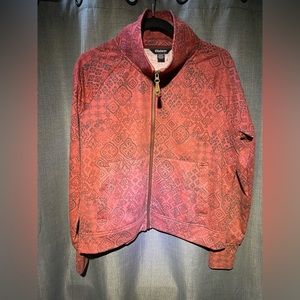 Sherpa Adventure Gear full-zip printed sweatshirt